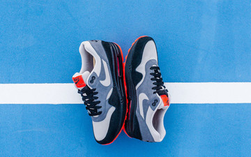 Nike Air Max 1 Leather 黑白灰配色