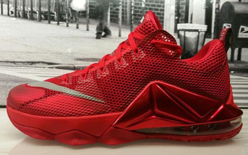 Nike LeBron 12 Low “Red”实物释出