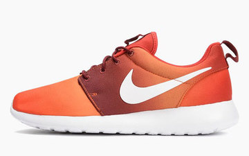 Nike Roshe Run Print “Orange Gradient” 配色设计