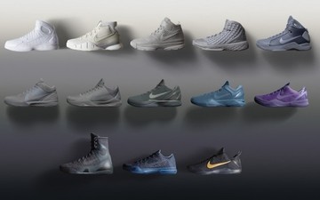 终现身Nike Kobe “Fade to Black” 黑曼巴组合套装完整配色曝光