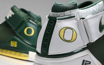 天价Nike Zoom LeBron II “Oregon” 多图欣赏