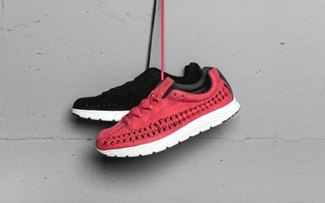 红与黑：近赏 Nike Mayfly Woven 全新配色设计“Terra Red”与“Black”