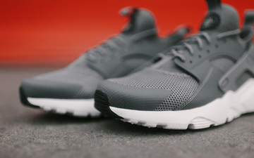 冷冷的灰色在脚上胡乱的穿：Nike Air Huarache Ultra“Cool Grey”配色来袭