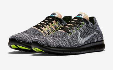 色彩协会又加入新鞋款：Nike Free RN Flyknit “MULTI-COLOR ”