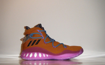 稍显诡异的橙&紫配色adidas Crazy Explosive 率先登陆eBay