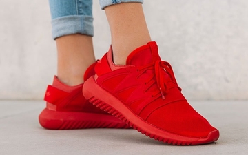 女生独享的魅力红：adidas Tubular Viral “Vivid Red”