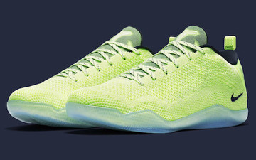 荧光色 Nike Kobe 11 Elite 4KB Liquid Lime 即将发售