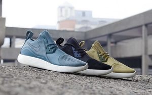 纯色麂皮， Nike LunarCharge Premium“ Suede ”系列