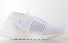 无鞋带的 Ultra Boost Laceless Mid纯白配色今夏来袭！