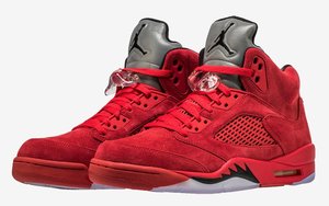 Jordan 5 Retro "Red Suede"将迎来全尺码发售！