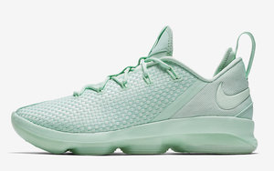 Nike LeBron 14 Low 薄荷绿官图