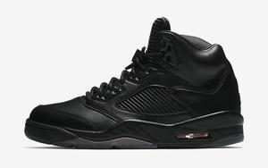 Air Jordan 5 PRM “Triple Black”计划本周六上架