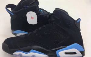 Air Jordan 6 黑／北卡蓝实物谍照，是你想要的吗？