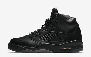 Air Jordan 5 Premium黑武士现已登场！