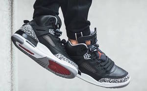 JORDAN SPIZ’IKE “BLACK CEMENT” 上脚欣赏