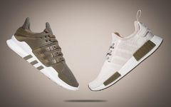 Champs Sports 独占 adidas “Chalk and Olive”系列