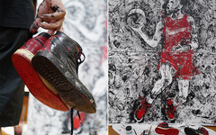 以鞋为笔，Air Jordan 1 “Banned” 绘画作品欣赏