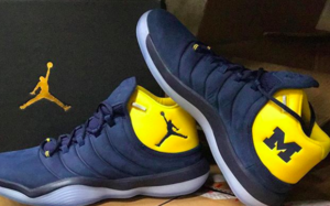 Jordan Super.Fly 2017 “Michigan”PE 欣赏