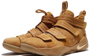 小麦色风行，Nike LeBron Soldier 11 “Wheat”实物预览