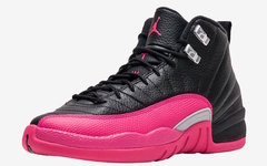 黑粉加持，Air Jordan 12 GS “Deadly Pink”实物预览