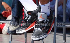 ​Russell Westbrook上脚全新AIr Jordan 3 PE