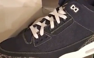 DJ Khaled展示到手的Air Jordan 3 Denim