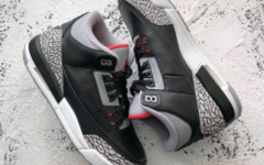 明年2月回归，Air Jordan 3 OG “黑水泥”实物欣赏