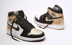 金色Top 3！ComplexCon独占Air Jordan 1 “Gold Top 3”释出