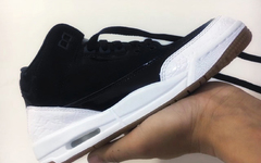 Air Jordan 3 新色释出，这波黑白撞色你怎么看
