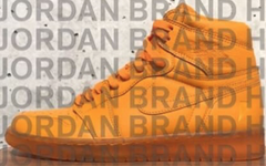 抢先看！Air Jordan 1 Gatorade“Orange Peel”图片释出