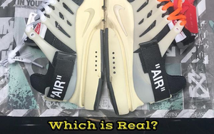 如何分辨OFF WHITE X AIR PRESTO 真假？