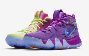 骚气鸳鸯配色！Nike Kyrie 4 “Multi-Color” 谍照曝光！