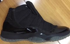 没有大漆皮！Air Jordan 11 “Blackout” 谍照曝光！