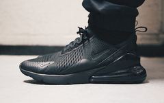 Nike 全新跑鞋 Air Max 270“Triple Black”上脚预览