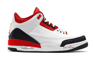 春季发售！Air Jordan 3 再次释出一款 “Fire Red” 配色！