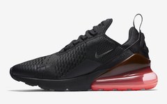 黑红碰撞，Nike Air Max 270 全新配色“Hot Punch”