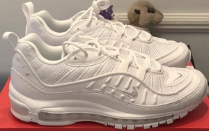 人气纯白，Nike Air Max 98“Triple White” 配色抢先看