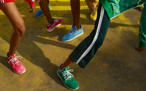 庆祝节日色彩，Pharrell X adidas Tennis Hu即将发售