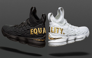 超限量400双！LeBron 15 “Equality” PE 现已开启发售通道！