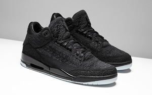 Kaws既视感！Air Jordan 3 Flyknit “Black” 本月发售！