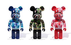 A BATHING APE x BE@RBRICK 全新联名系列即将登场