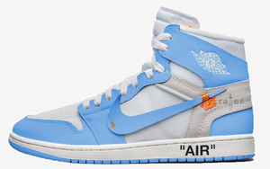 清爽北卡蓝！第三双 Off-White x Air Jordan 1 将于五月发售！