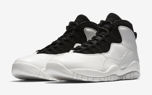 简约黑白！Air Jordan 10 “I’m Back” 释出官图！