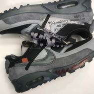 疑似 Virgil Abloh x Nike Air Max 90 黑色版实物曝光