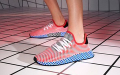 adidas Deerupt 红蓝配色上脚效果如何？