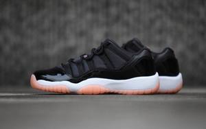 女生专属！近赏 Air Jordan 11 Low “Bleached Coral”！