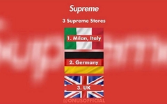 Supreme 明年可能要在欧洲开三家分店