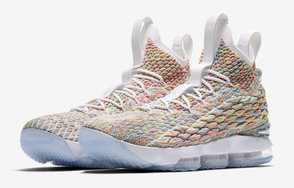 官图释出！Nike LeBron 15 “Fruity Pebbles” 即将发售！