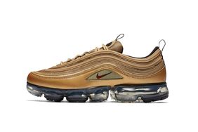 Nike VaporMax 97 将迎来全新配色“Metallic Gold”！