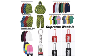 Supreme 18 春夏第 8 周单品一览